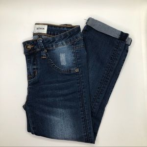 Authentic Hudson Folded Capri Jeans for Girls